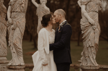 Couple married at Bristol wedding venue - Berwick Lodge