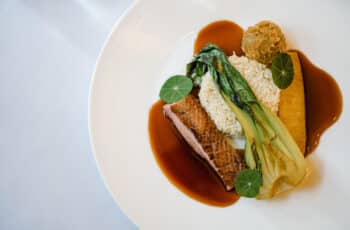 dining menu at Berwick Lodge