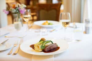 Dining at Hattusa Restaurant